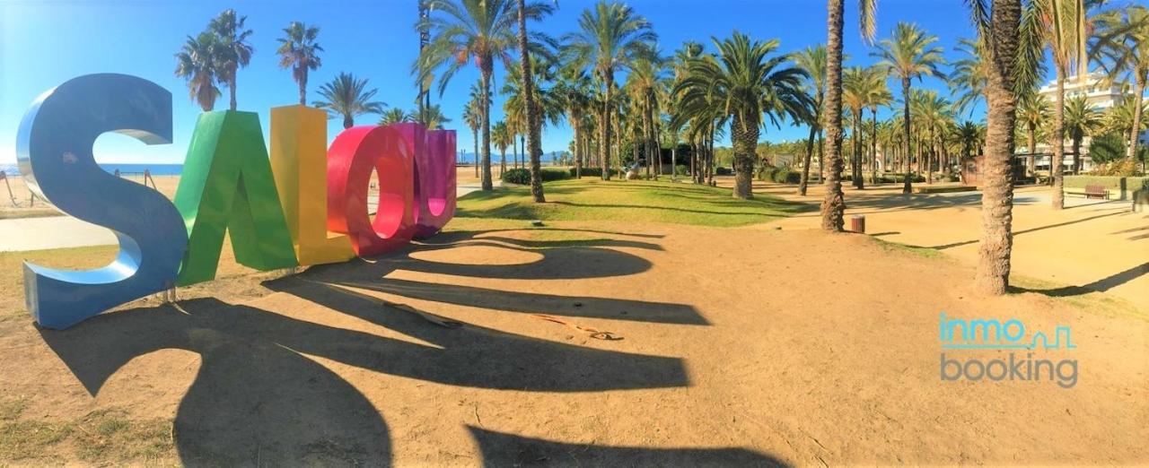 Appartement Atico Novelty Con Vistas Al Mar à Salou Extérieur photo